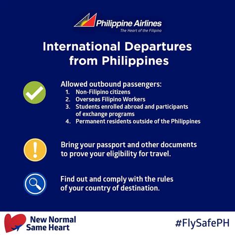 pal travel basics|PHILIPPINE AIRLINES: Guidelines for International .